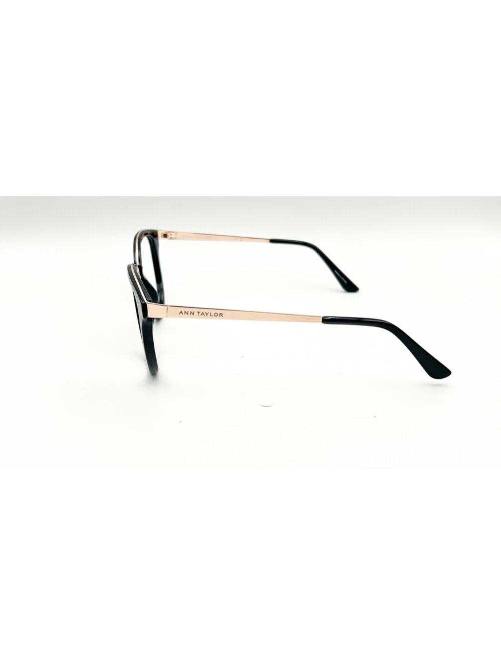 Ann Taylor 528264 C01 Black Gold Authentic Eyeglasses 54-20-140